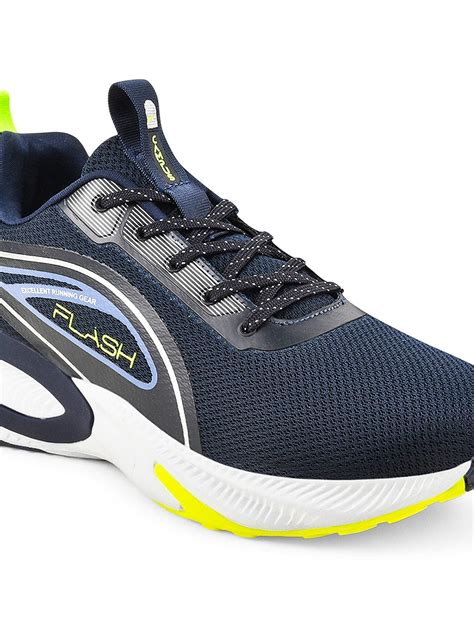 Buy Running Shoes For Men: Flash-New-Navy-F-Grn | Campus Shoes