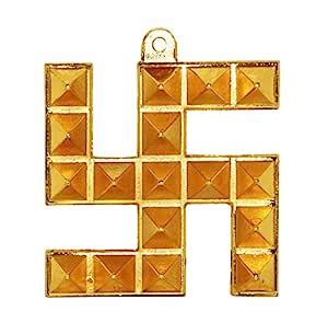 Buy VASTU ART - Vastu Feng Shui Astdhatu Big Swastik Pyramid Wall ...