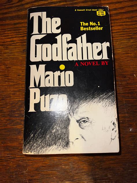 Vintage Mario Puzo The Godfather. 1970 The Godfather Paperback. Mario ...