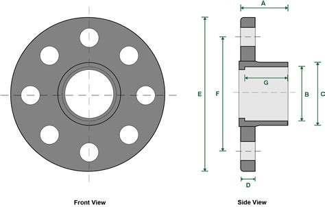 Flange Side View NVent CSBS1 Single Side Flange Attachments