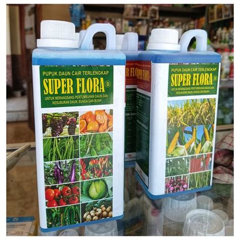 Jual Pupuk Daun dan buah Cair Super flora 1L - Kab. Malang - benk toko ...
