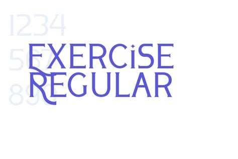 Exercise Word Font 的图像结果