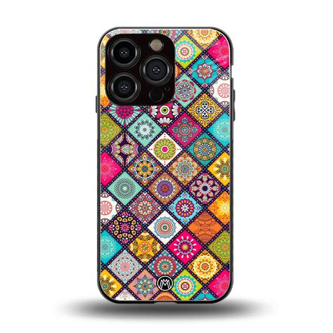 Mandala Art Phone Cover for Iphone 16 Pro | Glass Case – Mymerchandize