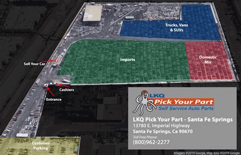 Used Auto Parts in Santa Fe Springs 90670 | LKQ Pick Your Part