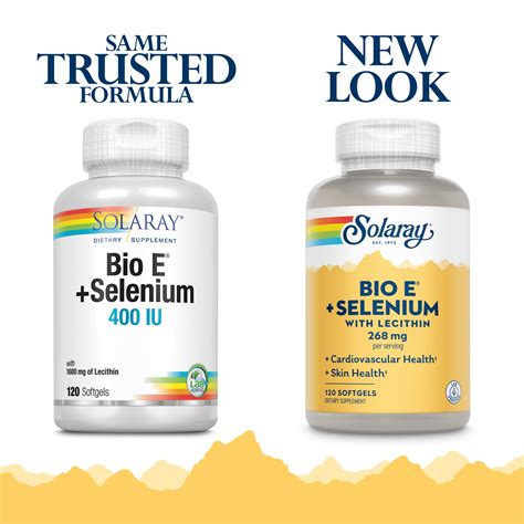Buy Solaray Bio Vitamin E with Selenium 400IU | Healthy Cardiac ...