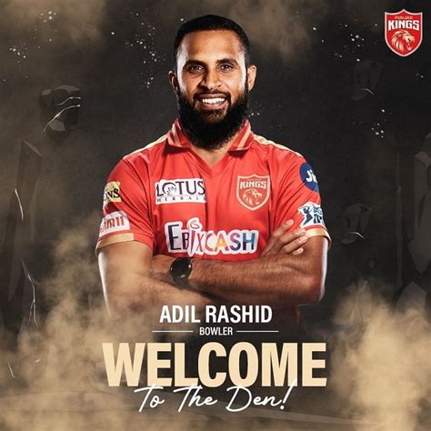 IPL 2021: Punjab Kings sign Adil Rashid for second half of tournament