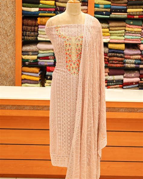 Women's Chikankari Unstitched Salwar Suit at just 799/- | Swapna Weddings