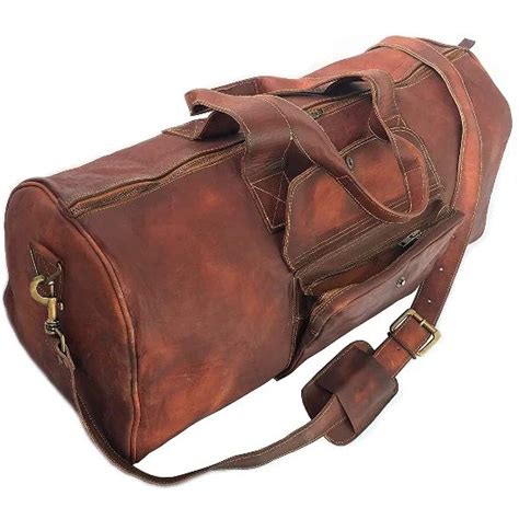Genuine Leather Large Luggage Duffle Bag - Montexoo – montexoo