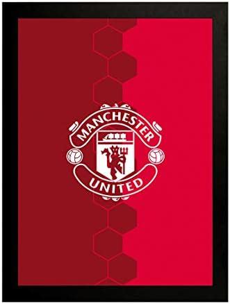 Interio Crafts Engineered Wood Manchester United Poster with Frame ...