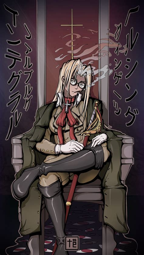 ArtStation - Sir Integra Fairbrook Wingates Hellsing (Hellsing Fan-art)