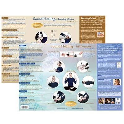 Sound Healing Chart - a Tuning Fork Primer Pamphlet India | Ubuy