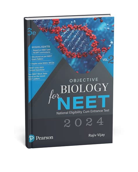Pearson - Objective Biology for NEET – 6th Edition (Vol. 2) by Rajiv V ...
