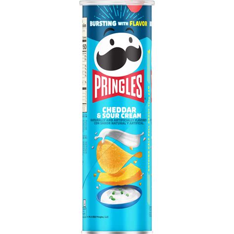 Pringles Cheddar and Sour Cream 14x5.57oz - Pacific Candy Wholesale