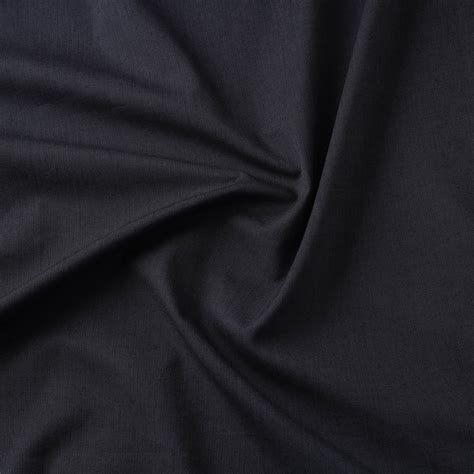 Grey Cotton Plain Fabric