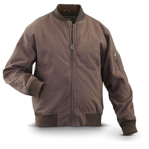Mens Bomber Jacket Brown at Bernadette Oakman blog