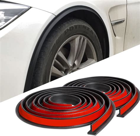 Amazon.com: XmuxHai Universal Fender Flares,9.85FT*2PCS,Car Wheel Arch Trim,Universal Car Wheel ...
