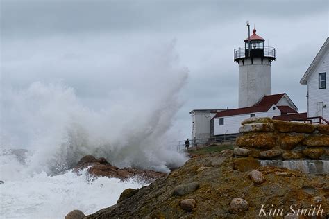 NOR’EASTER October Eastern Point Lighthouse Gloucester Massachusetts ...