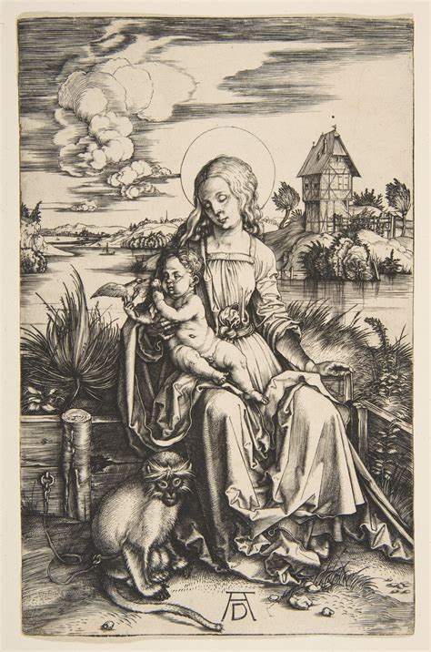 Albrecht Dürer | Virgin and Child with the Monkey | The Metropolitan ...