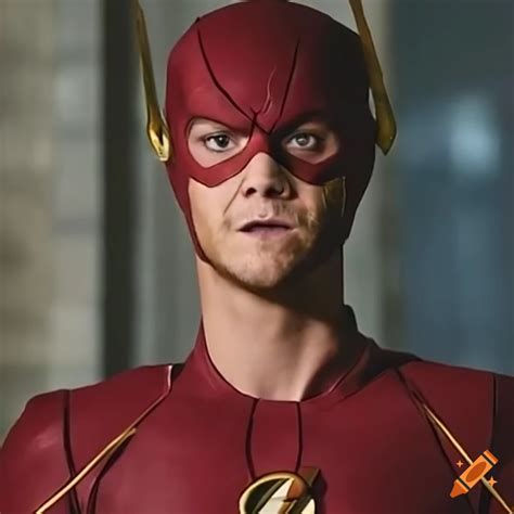 Jack quaid as the flash on Craiyon