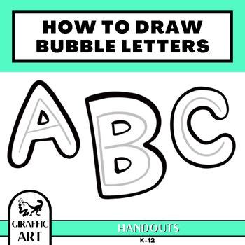 Image result for Bubble Writing Tutorial
