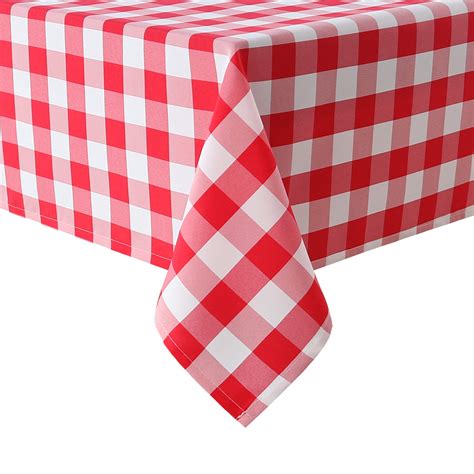 Red Checkered Table Cloth Red & White Gingham Table Cloths Sweetpea