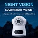 kanyansh CCTV 8MP Dual Lens Camera | Full Color Night | Audio | Smart ...