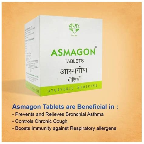AVN Asmagon Tablets (120 Tablets) – Uniherbs India