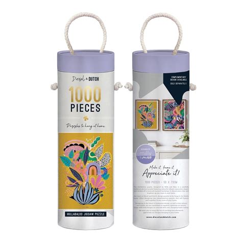 Diesel & Dutch Wall Puzzle 1000pc Hullabaloo