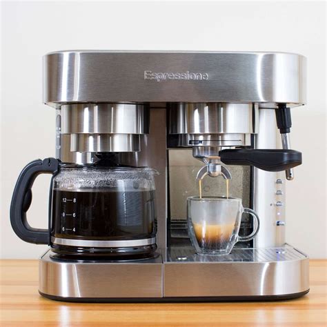 Espressione EM-1040 Combination Espresso Machine and Coffee Maker, 10 ...