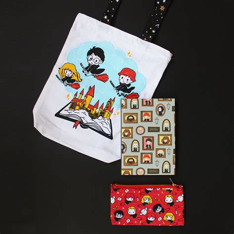 Official Harry Potter Chibi Characters Themed Curated Gift Hamper - Se ...