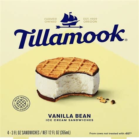 Tillamook Cookies & Cream Ice Cream 1.42L - Kaiser Foods