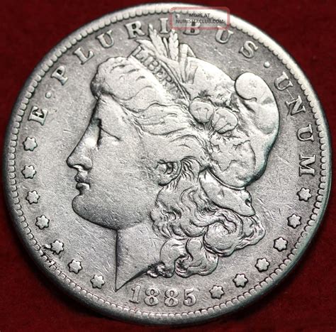 1885 - S Silver Morgan Dollar