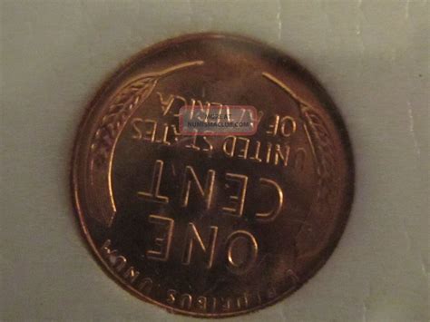 1c91 1958 D Lincoln One Cent Coin Uncirculated Estate Money Collectable
