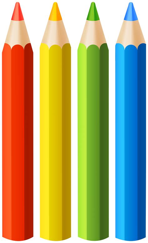 Colored Pencil Clip Art