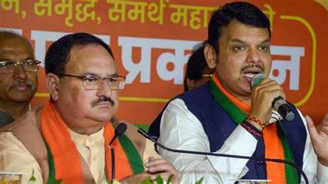 Deputy CM Fadnavis assures BJP president JP Nadda of a bigger victory ...