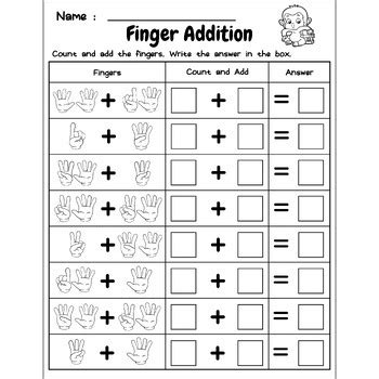 Finger Math Addition 的图像结果