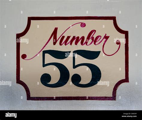 Number 55 hi-res stock photography and images - Alamy