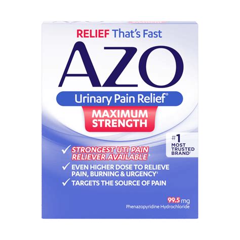 AZO Maximum Strength Urinary Pain Relief Shop Urinary Pain, 06/01/2024