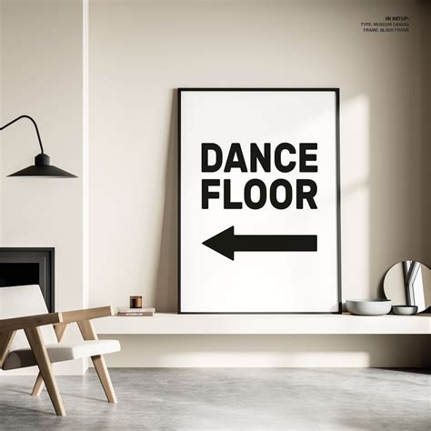 Buy Dance Floor Arrow Left, Motivational Posters Online at Best Price ...