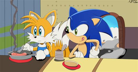 Sonic and Tails Redraw (TailsTube in the Sonic X style) : r ...