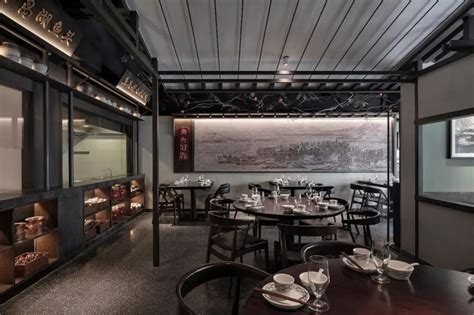 中式餐厅效果图-上海装潢网