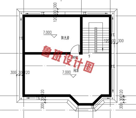 八十平方自建房设计图,农村70一80平二层别墅,一层房80平方图(第8页)_大山谷图库