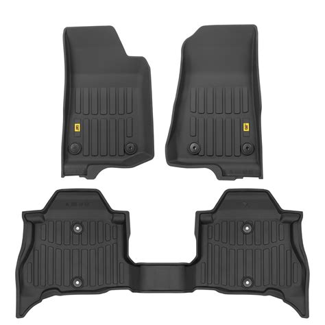 Cat® JustFit™ 3D Floor Mats for Jeep Wrangler 4XE 2021 - 2024, All ...