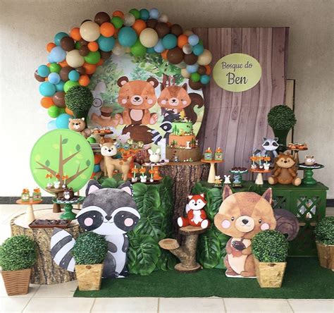 One Year Birthday, 1st Birthday, Bday, Woodland Birthday Theme, Moana ...