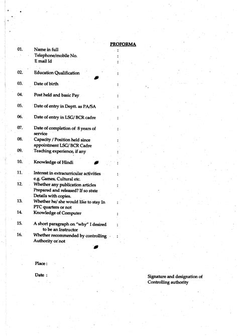 Notification : Filling up of the post of three instructors at Postal ...