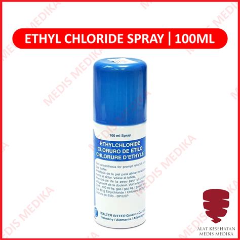 Ethyl Chloride Spray 100 ml Pereda Sakit Chlor Klor Etil Ethylchloride ...