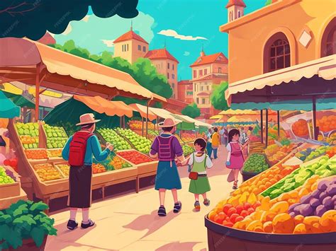 Go to the Market Cartoon 的图像结果