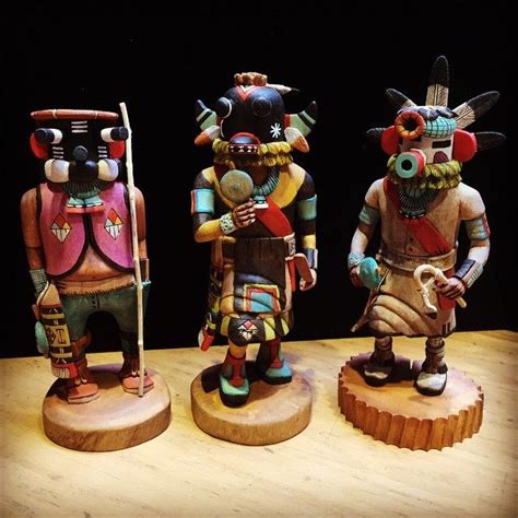 Hopi Carved Spiritual Being Representations