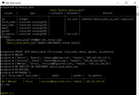 Image result for Insert Multiple Rows in PostgreSQL