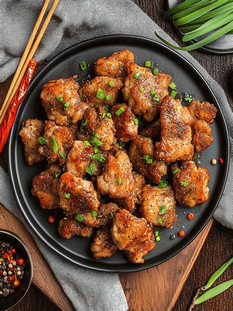 Irresistible Salt & Pepper Pork Chop Bites in 30 Minutes